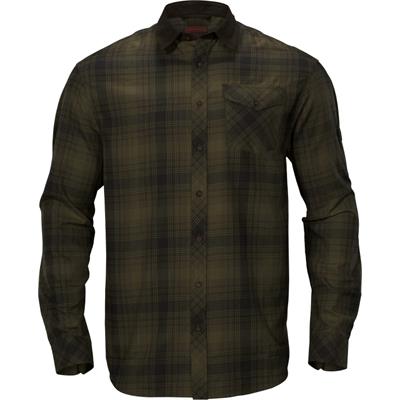 Фланелевая рубашка Harkila Driven Hunt Olive green check